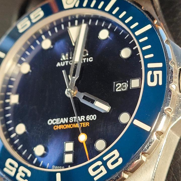 Mido - Ocean Star 600 Chronometer - Avis client 63f78b0fca022254887f8815 - Photo 1 - 720px x 720px