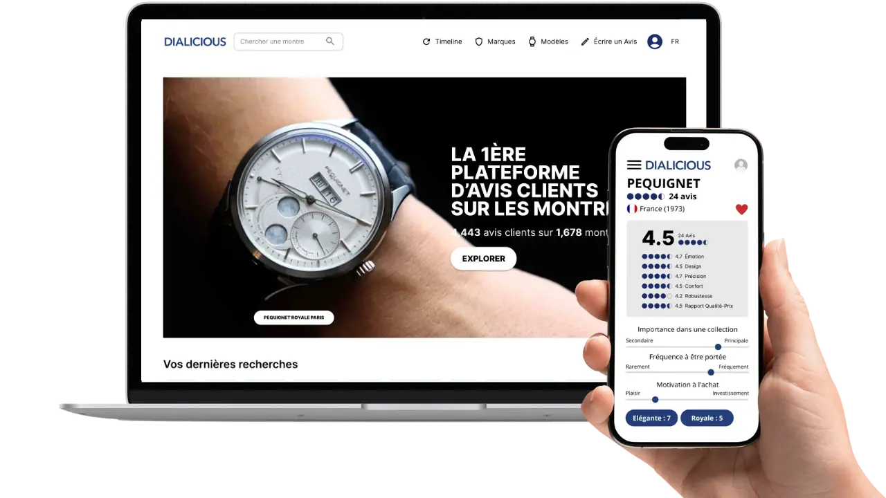 Dialicious sur ordinateur et mobile